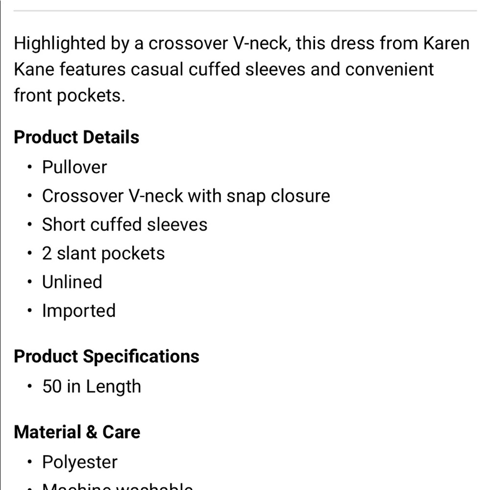 Karen Kane Dress - Picture 5 of 8